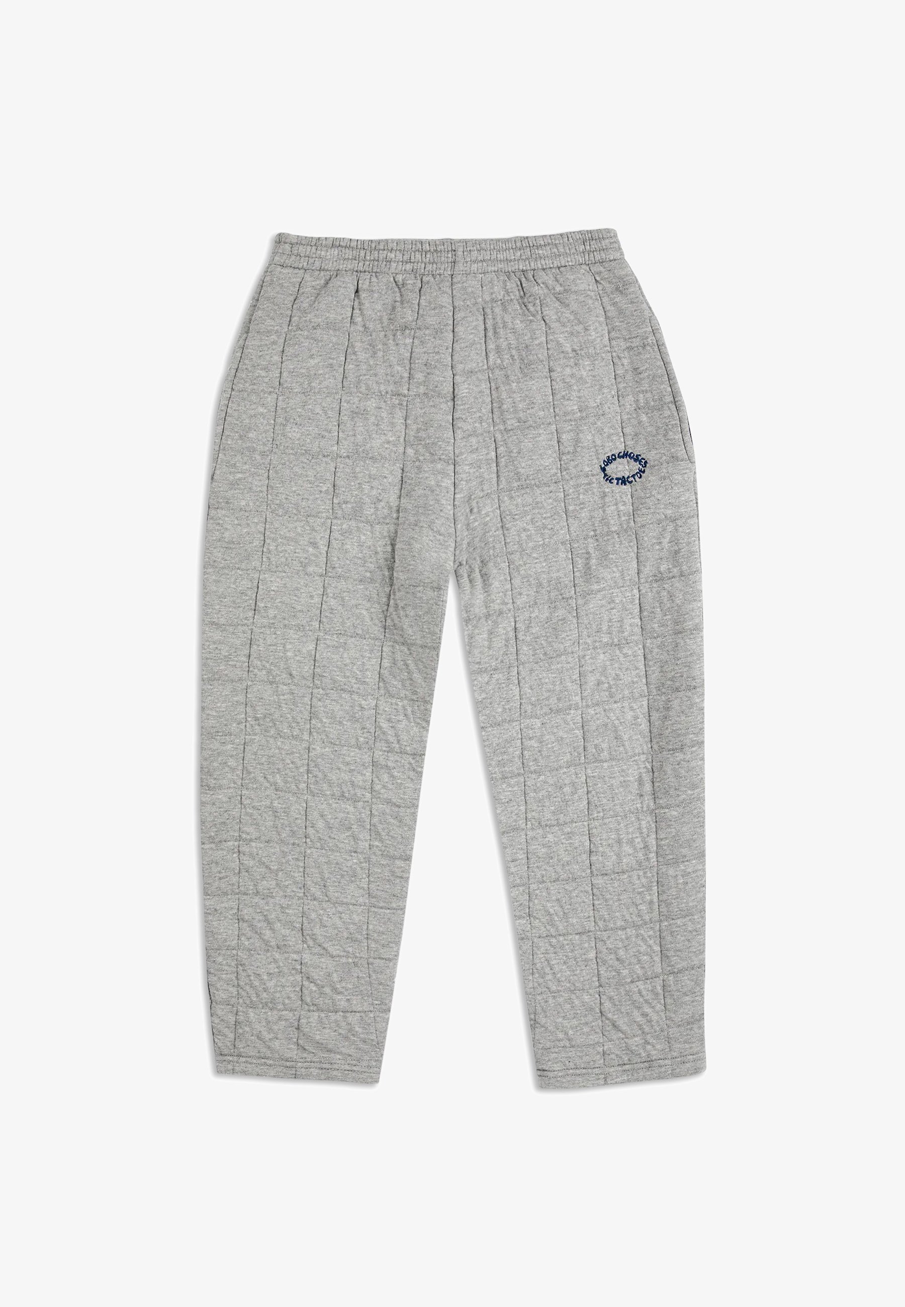 Bobo Choses JOGGING QUILTED UNISEX - Treningsbukse - heather grey