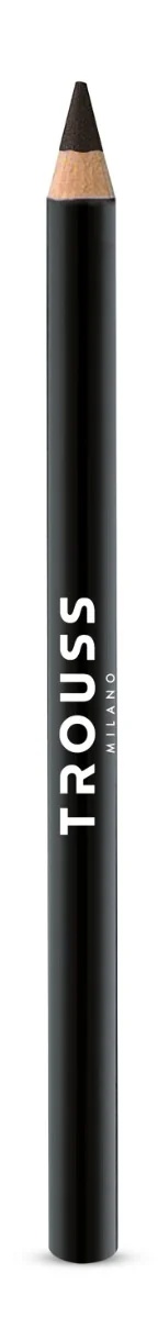 TROUSS Maquillaje para pantalones Lápiz duro 13 Lápiz de ojos negro