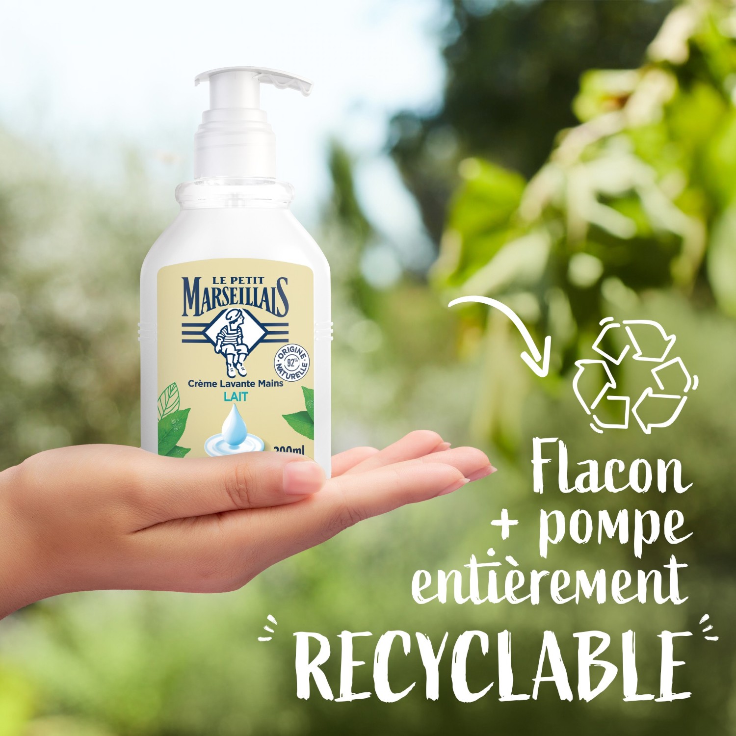 Le Petit Marseillais RECHARGE CREME LAVANTE MAINS LAIT