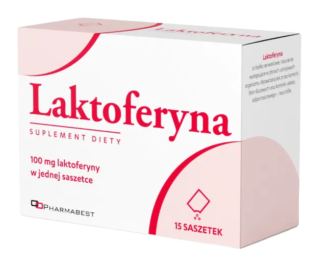 Laktoferyna, Suplement diety wzmacniający odporność, Saszetki