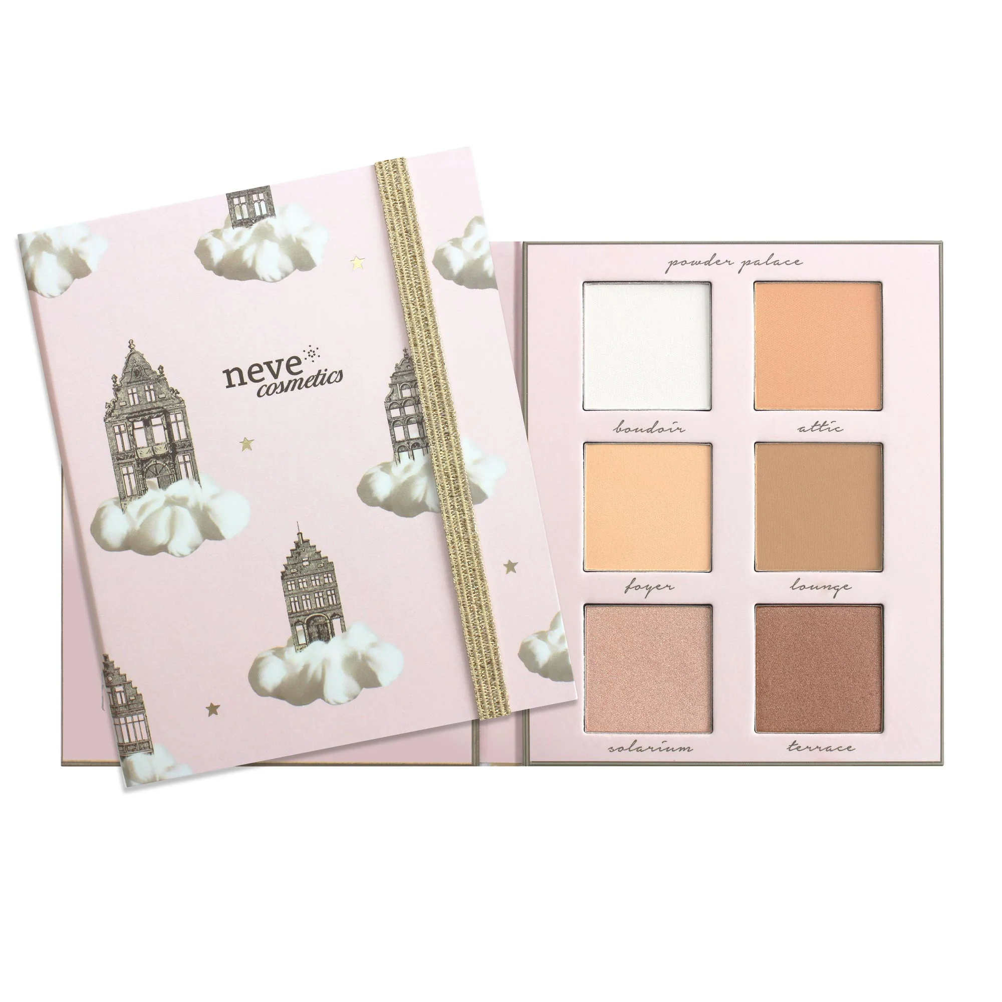 Incarnato Powder Palace Palette - Palette viso, Cipria compatta