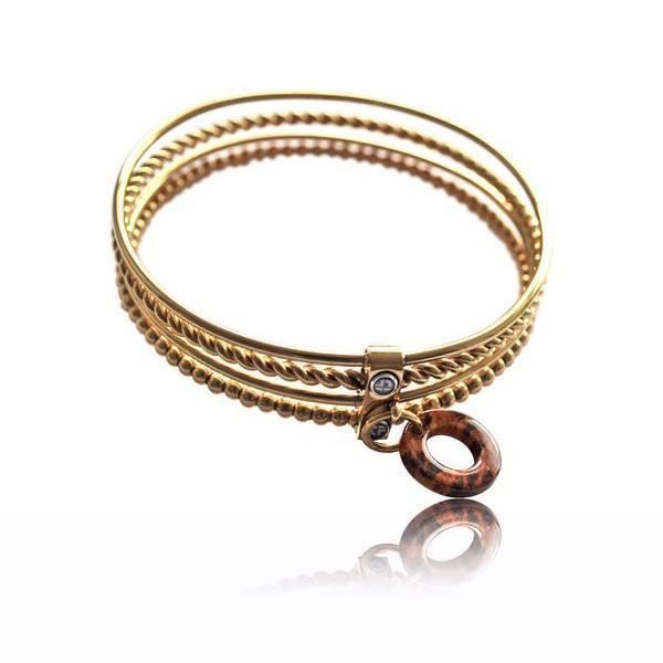 Bracciale da donna - Time Force - TS5123BLE - Acciaio - Oro - Unisex