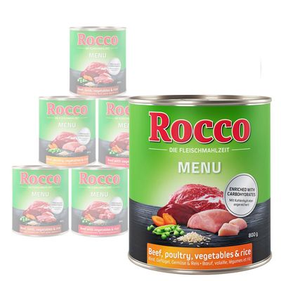 Rocco blandede prøvepakker 6 x 800 g
