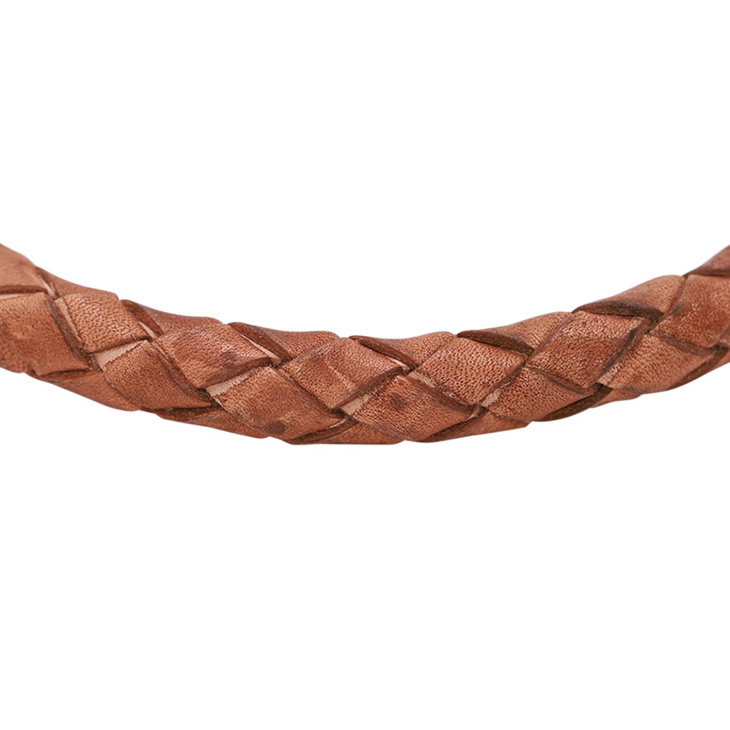 Heideman Bracelet en cuir Jaron cognac
