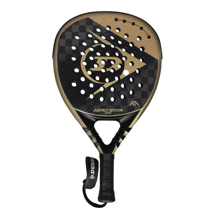 Pala de pádel - DUNLOP - Aerostar Pro - Carbono 16K - Negro/Marrón - Talla única
