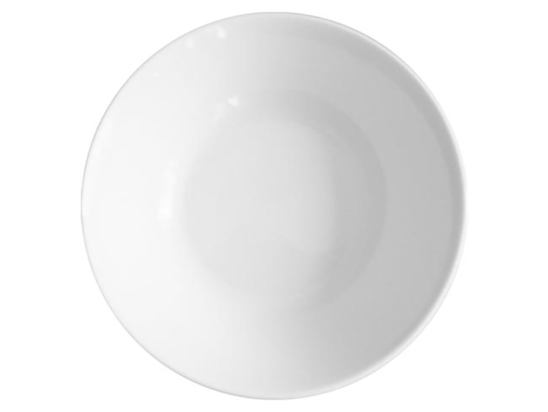 Salaterka okrągła porcelanowa Yvette 15 cm biała