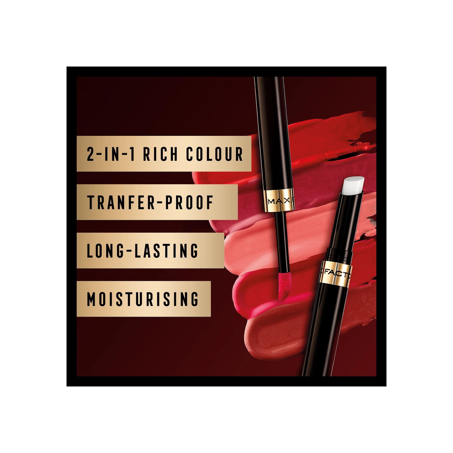 Ruj de lungă durată Lipfinity în 2 pași 020 Angelic - Max Factor