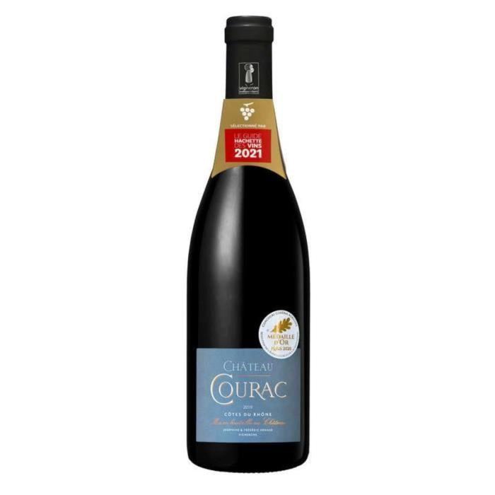 Château Courac Côtes du Rhône - Vin Rouge de la Vallée du Rhône 2023