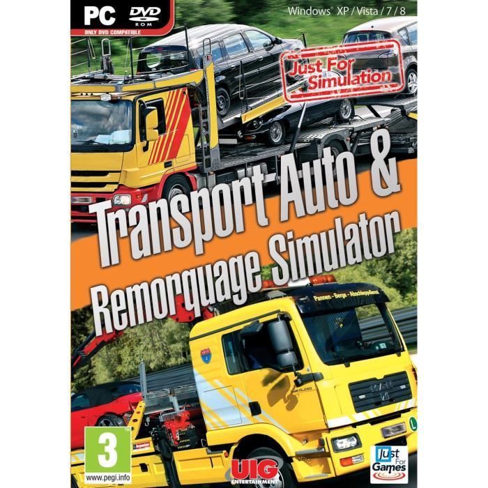 Simulation Games - UIG Entertainment - Transport Auto & Towing Simulator - PC - DVD - 3+