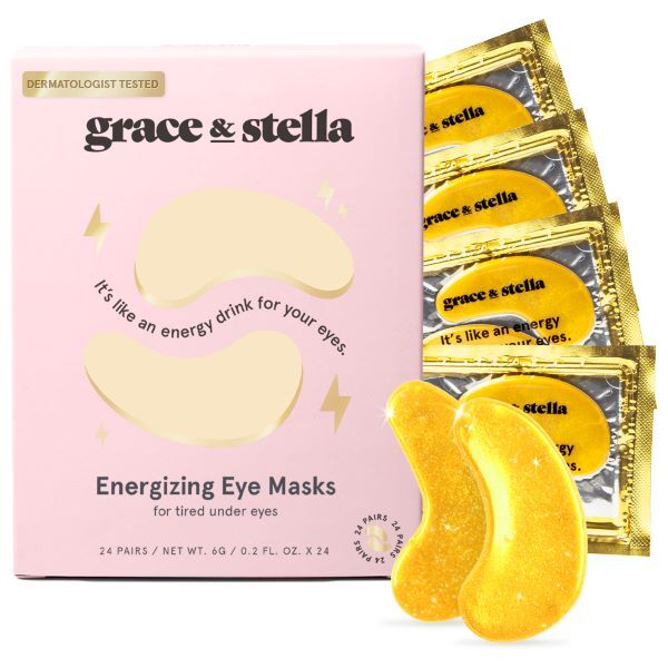 Grace & Stella - Silmänympärysnaamio - Vegaaninen - Kulta - 24 paria