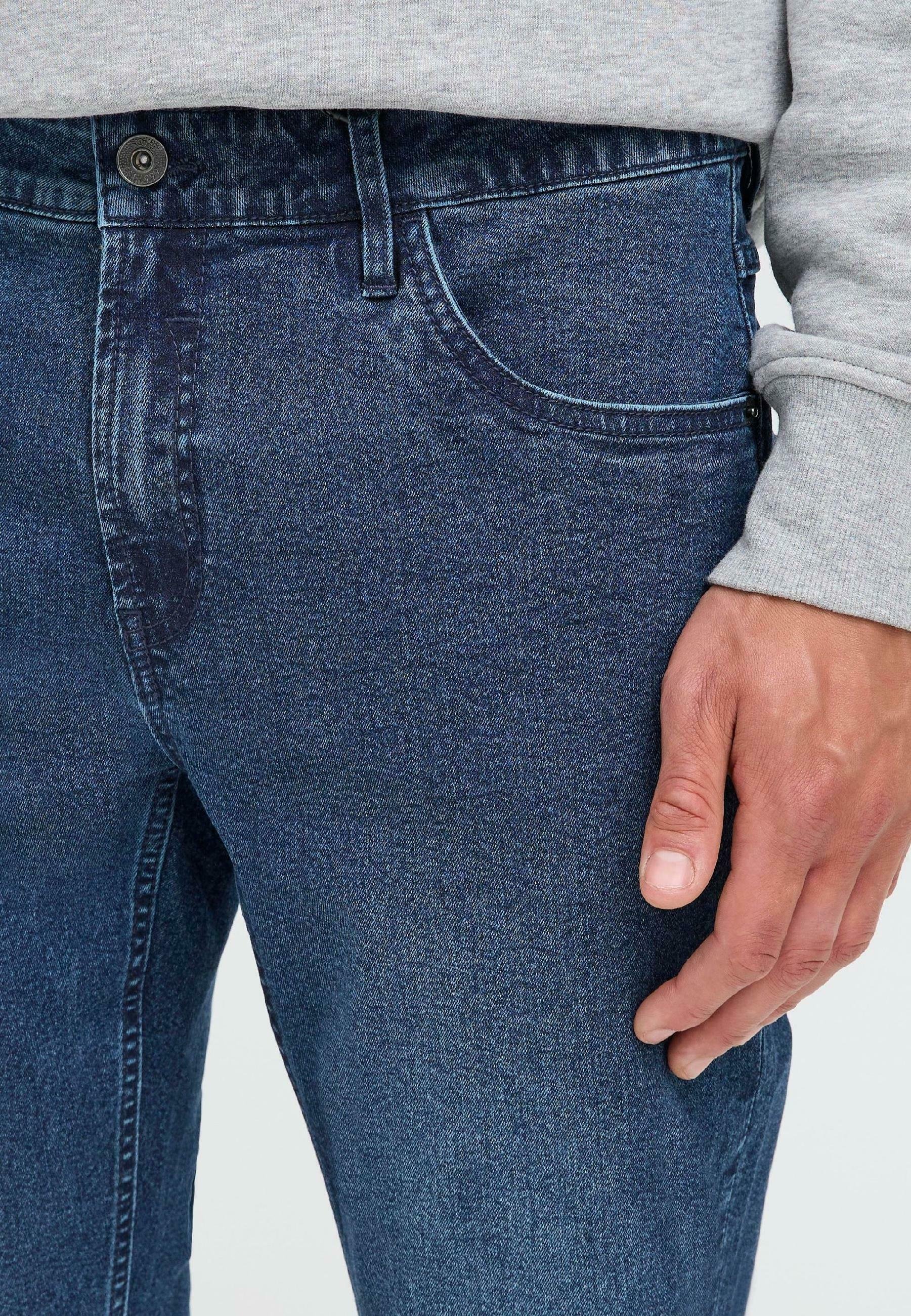 Solid SDPAYDO - Rechte jeans - donkerblauwe denim