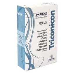 PHARCOS Triconicon Pharcos 30 comprimidos para a saúde das unhas e do cabelo
