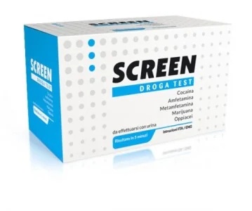 SCREEN ITALIA Teste de drogas Screen 5 drogas com recipiente para urina