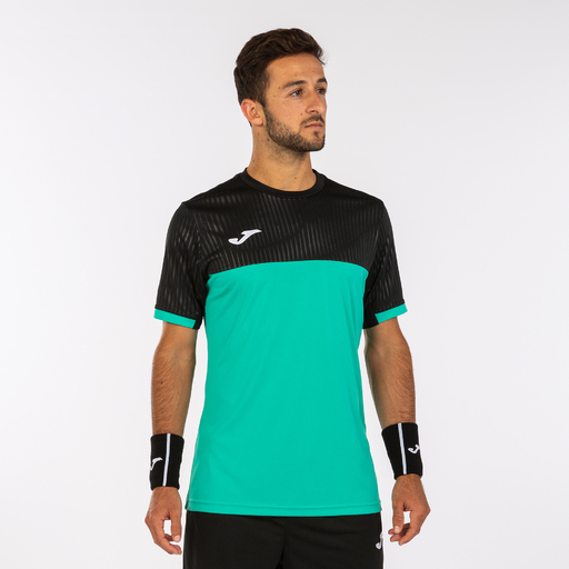Tricou cu mânecă scurtă Joma Montreal, verde și negru