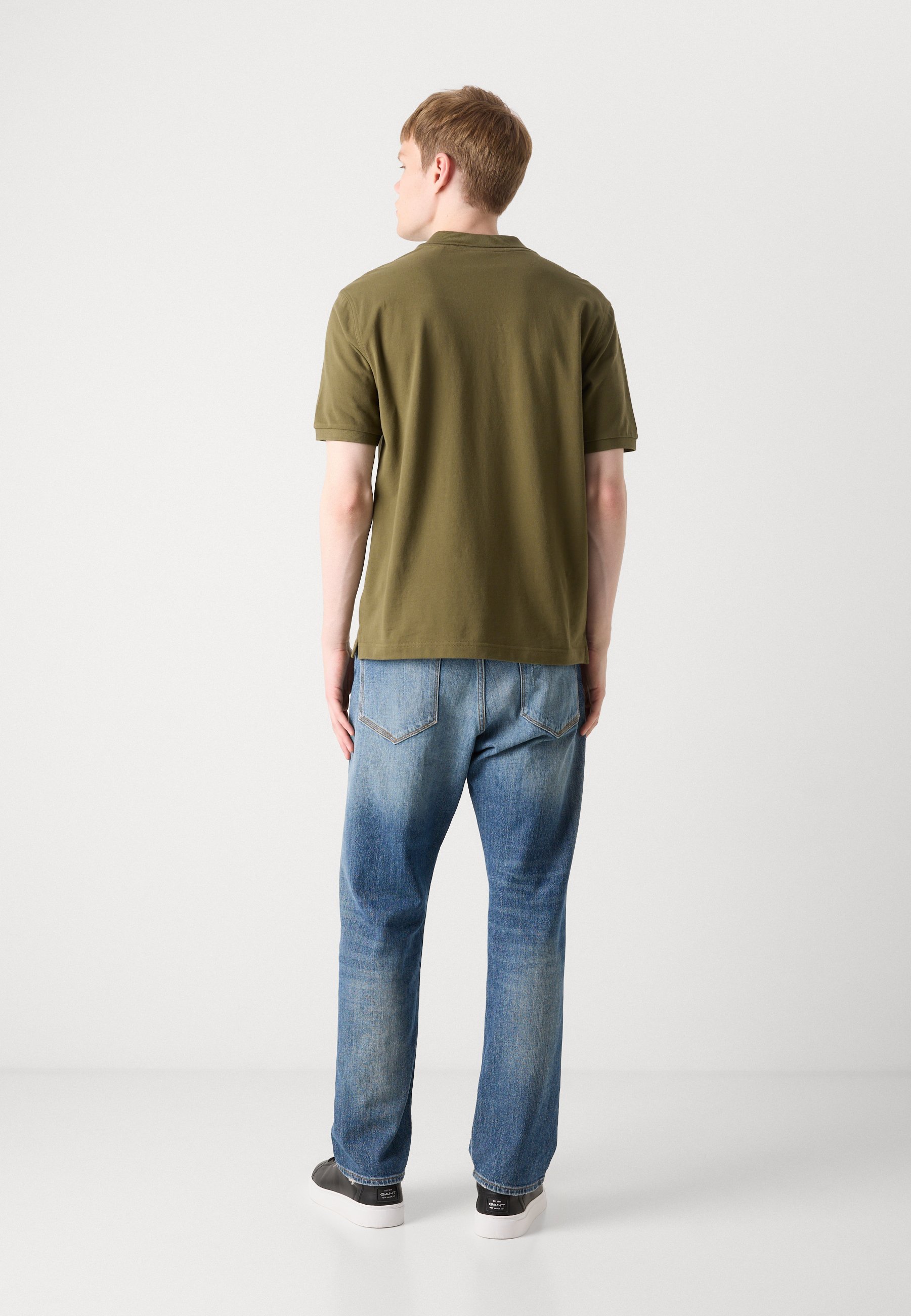 GANT ARCHIVE SHIELD - Poloshirt - Moosgrün
