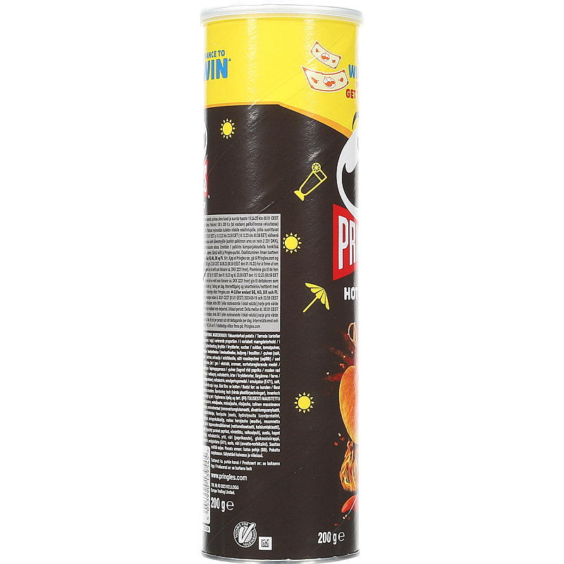 Pringles Pringles 200 g, Sterk og Krydret