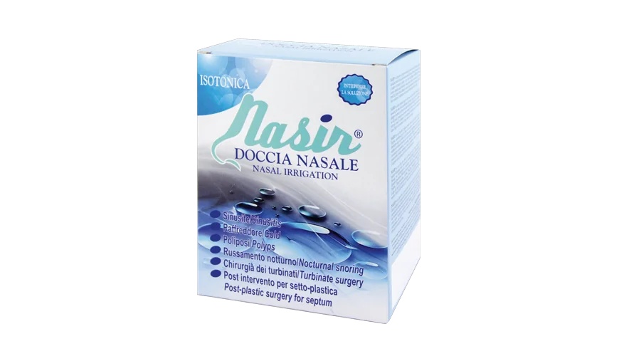 Navulling voor zoutoplossing NASIR Nasir, 6 zakjes