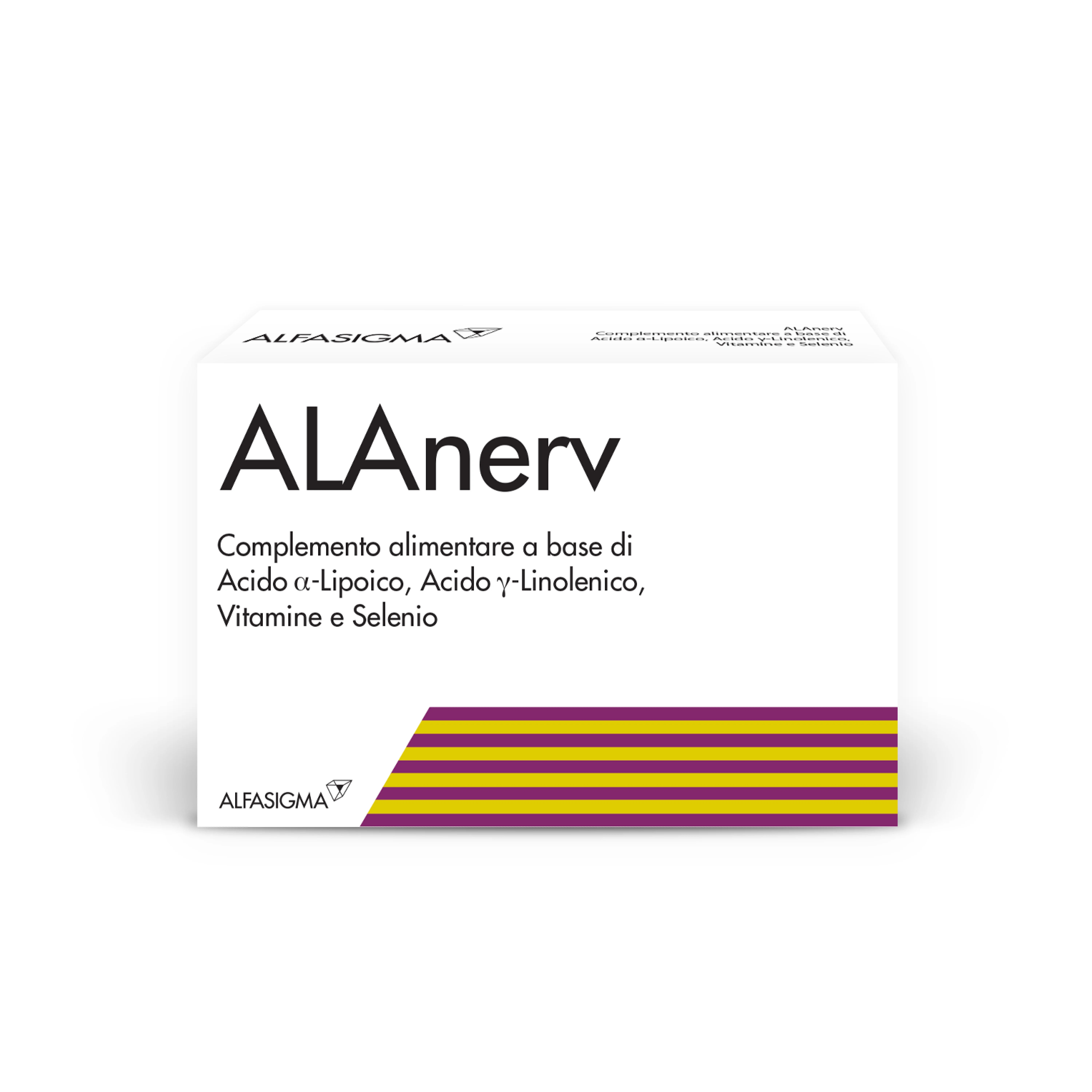 ALA ALAnerv 20 capsules Complément alimentaire pour le système nerveux