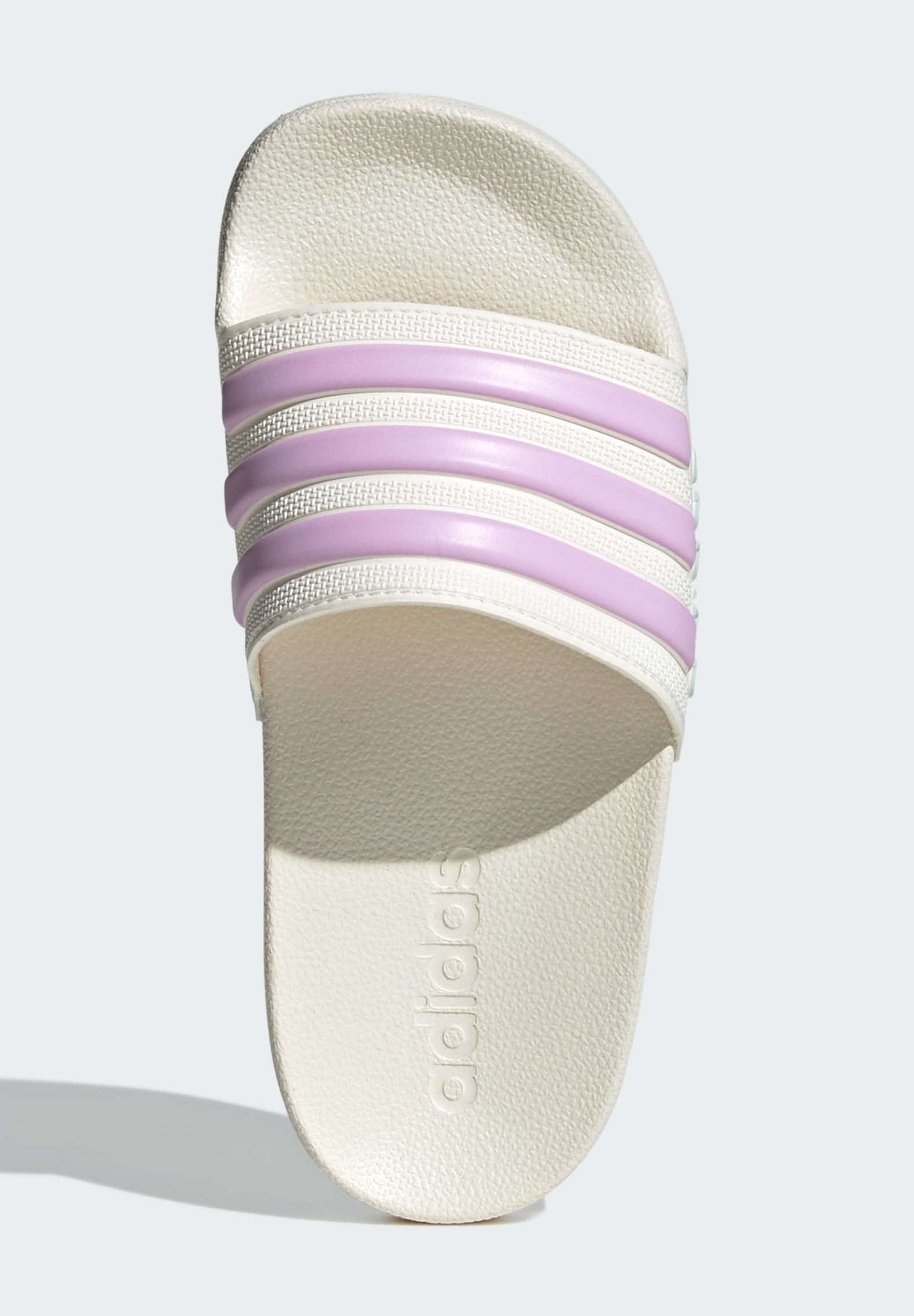 adidas Performance ADILETTE SHOWER - Badesandalen - Off-White Bliss Lilac Halo Mint