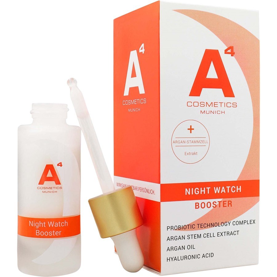 A4 Cosmetics senėjimą stabdantis serumas „Night Watch Booster“ – 20 ml