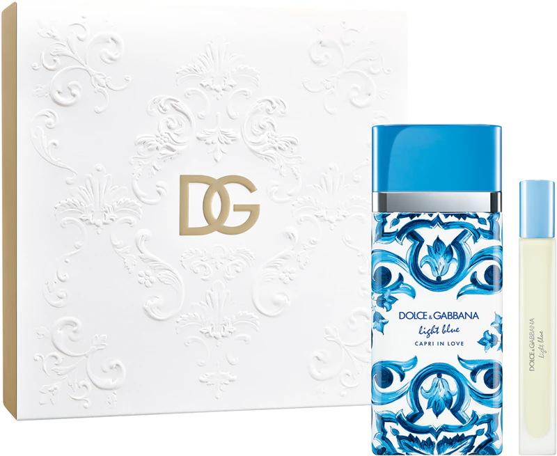 Darčeková sada Dolce&Gabbana Light Blue Capri In Love pre ženy