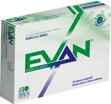 BIOHEALTH Complément alimentaire pour les articulations à l'ananas et à l'Evan Boswellia 20 comprimés