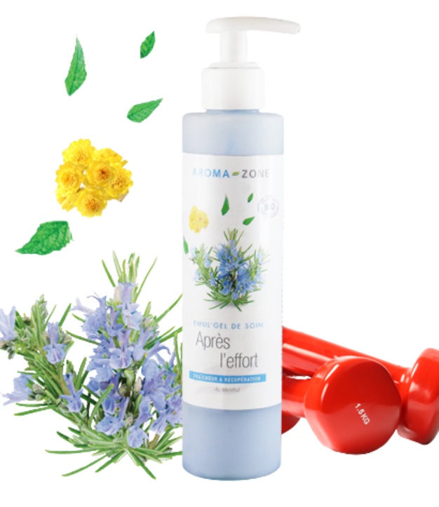 Gel per la cura post-allenamento