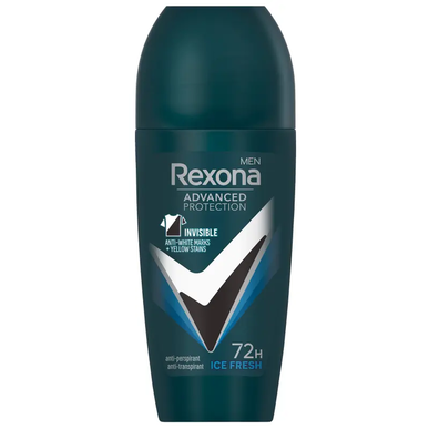 Rexona Men Ice Fresh Invisible antiperspirantti 72h roll-on-deodorantti 50 ml