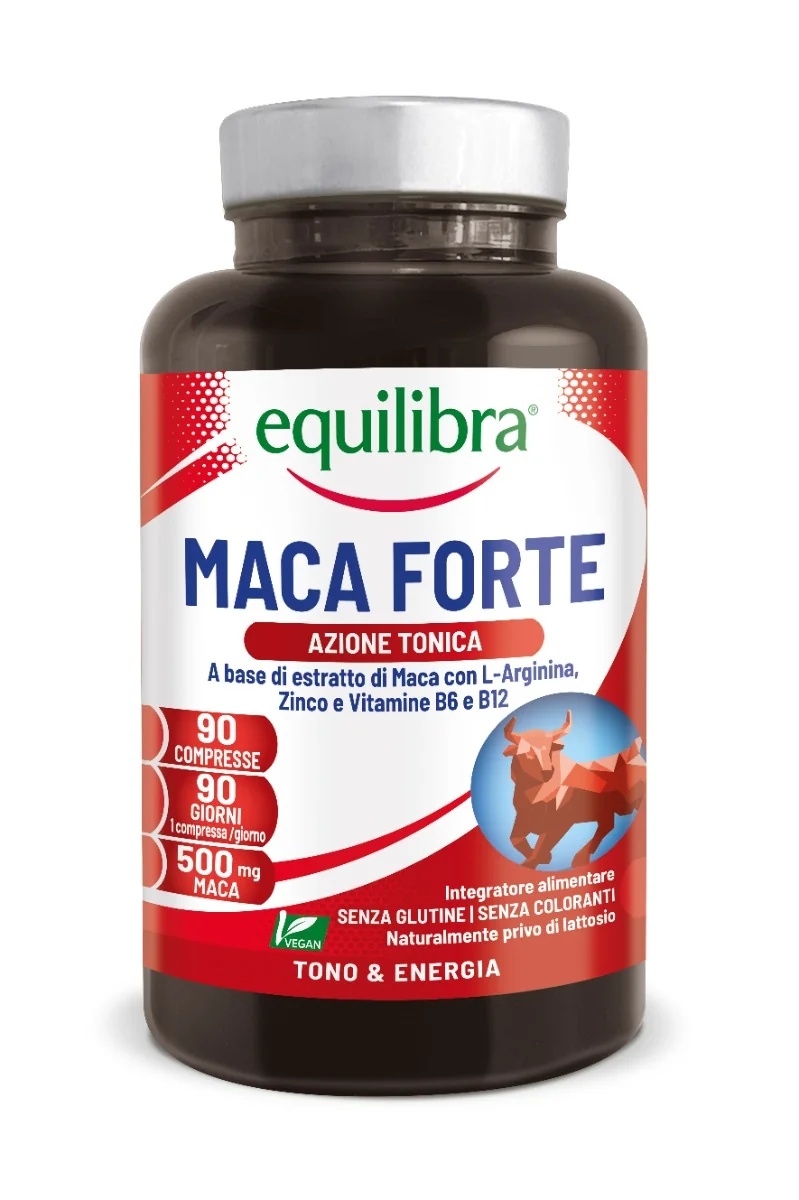 EQUILIBRA Equilibra Maca Forte 90 comprimés combat la fatigue