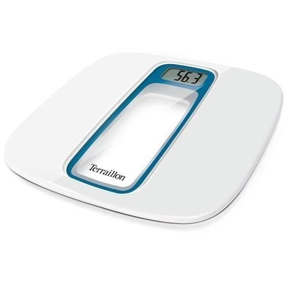 TERRAILLON Window Vocal Bathroom Scale - Electronic - White