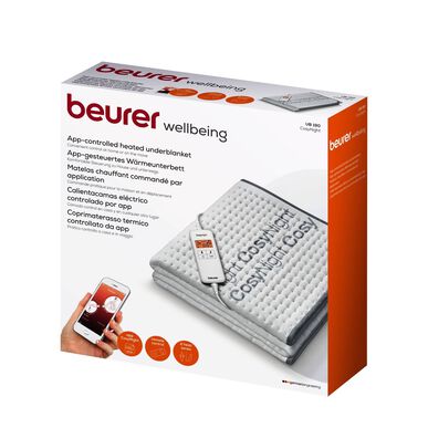 Beurer UB190 Elektrická vrchní matrace, elektrická deka z bavlněné tkaniny, 1 kus.