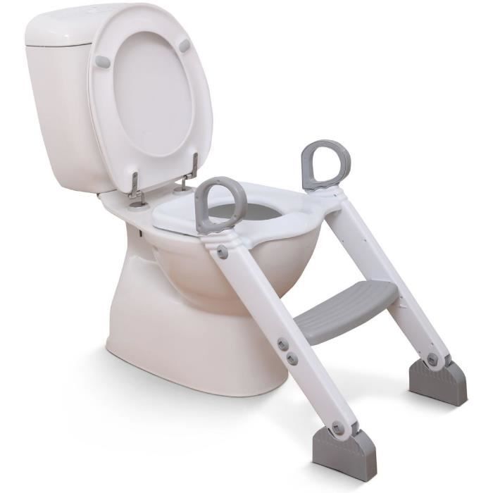 Riduttore per WC DREAMBABY STEP-UP - 2 gradini regolabili - Grigio
