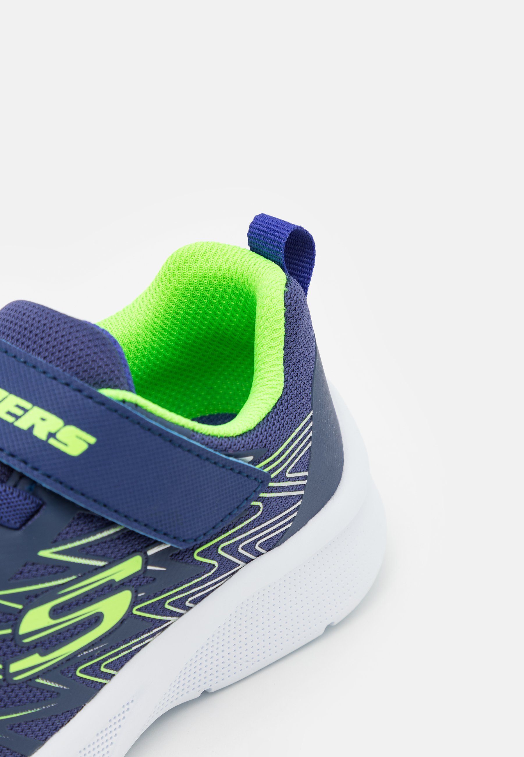 MICROSPEC - Joggesko - navy/lime/silverSkechers