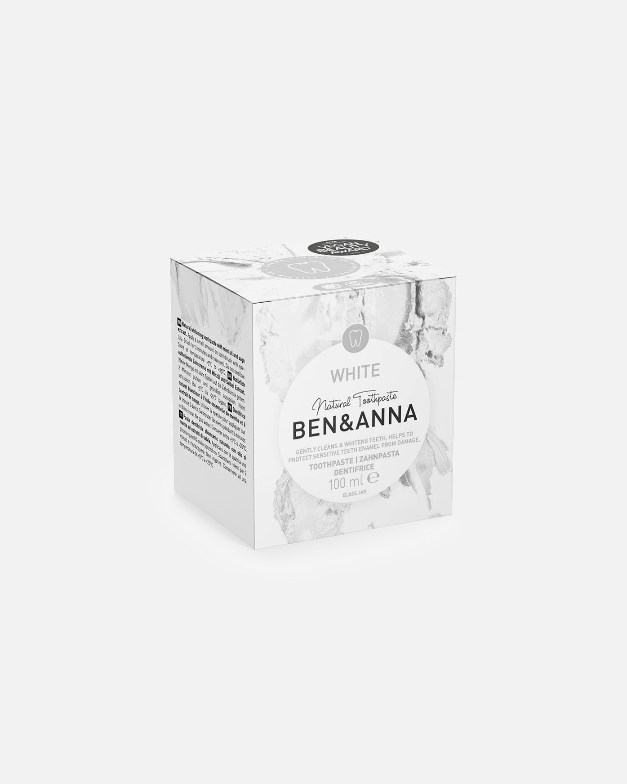 Ben & Anna pasta za zube, izbjeljivanje, prirodna pasta za zube – 100 ml
