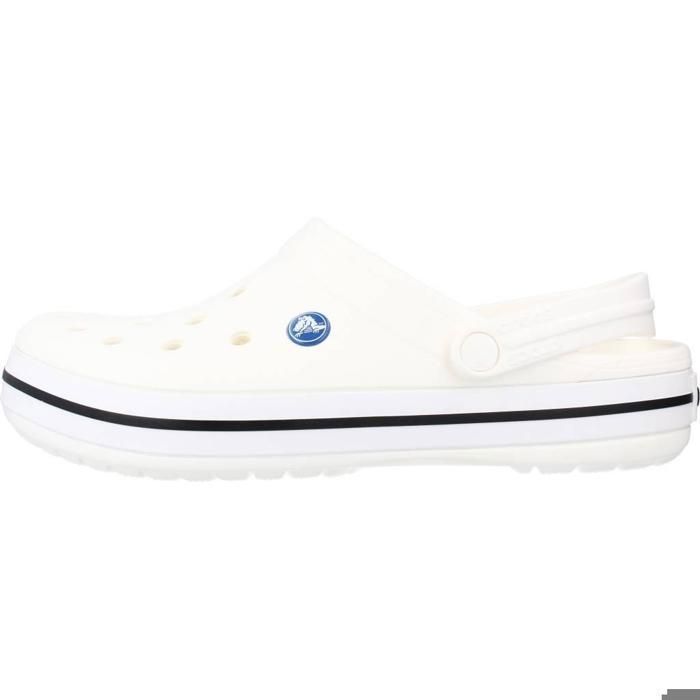 Tongs Crocs Crocband, Blanc, Mixte