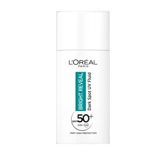 L'Oréal Paris Bright Reveal fluid do twarzy przeciw przebarwieniom SPF50  50 ml