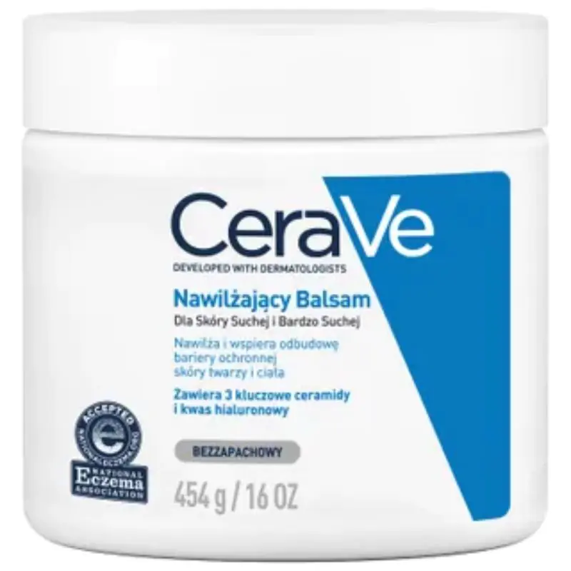 CeraVe Nawilżający balsam do skóry suchej i bardzo suchej, 454 g