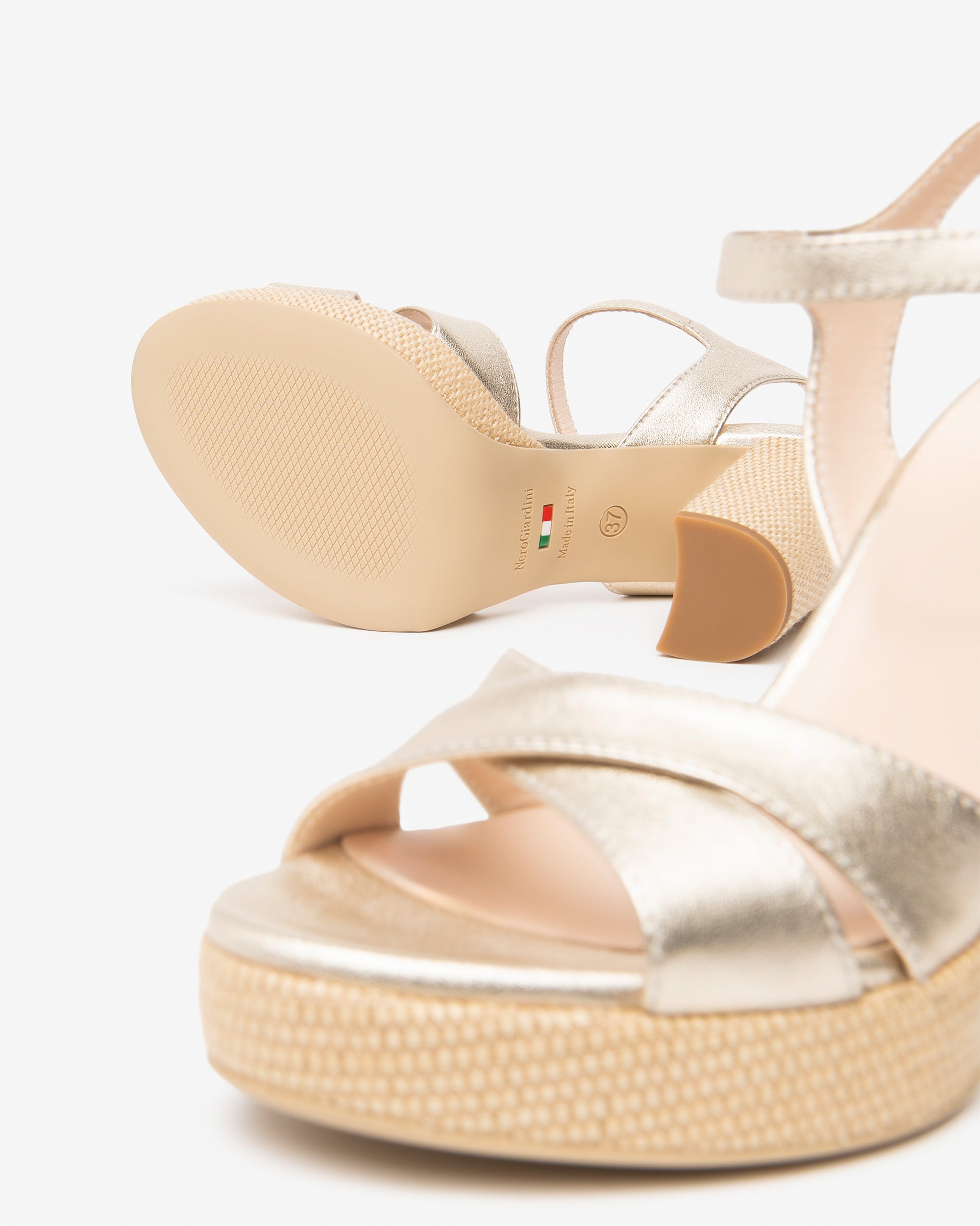  Damen-Ledersandalen