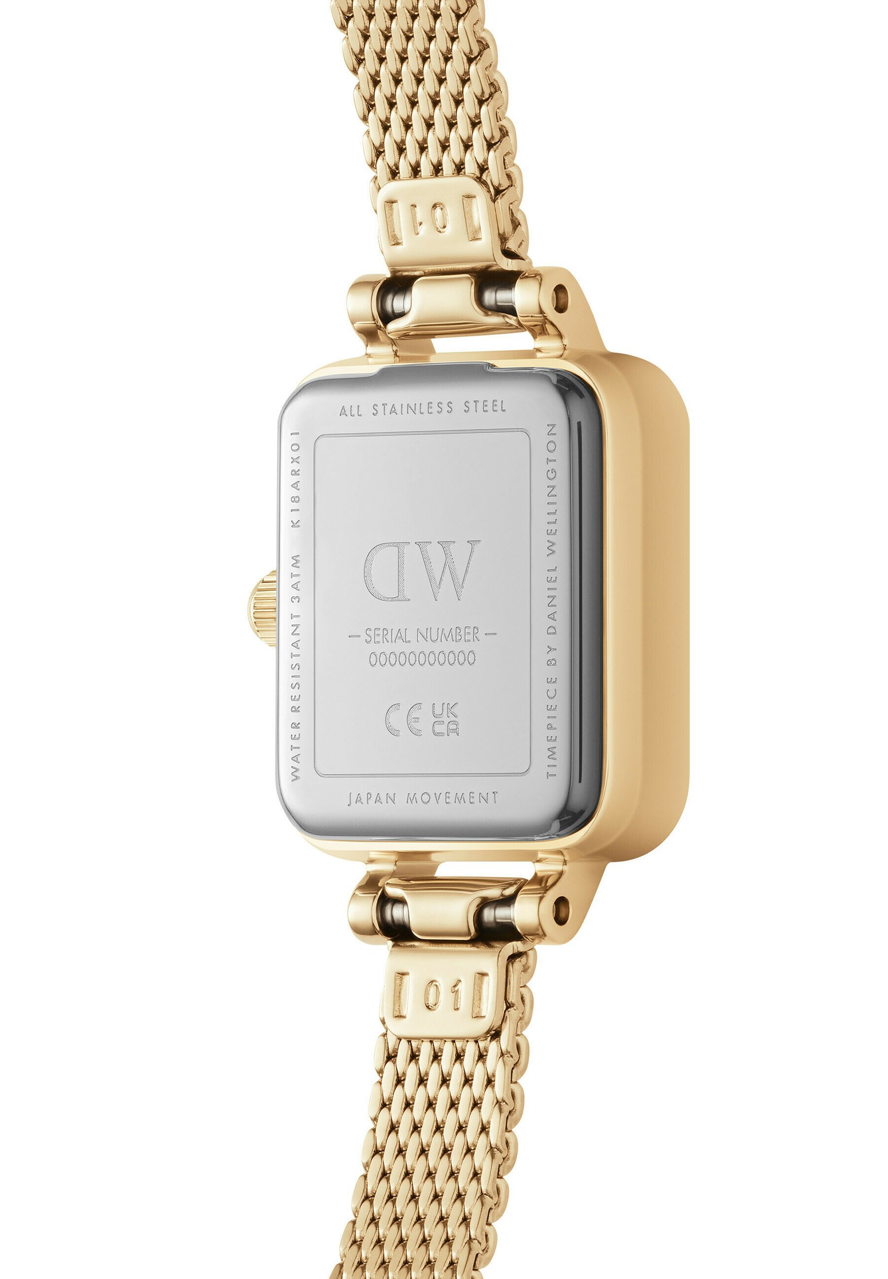 Daniel Wellington QUADRO MINI EVER - Horloge - goudkleurig
