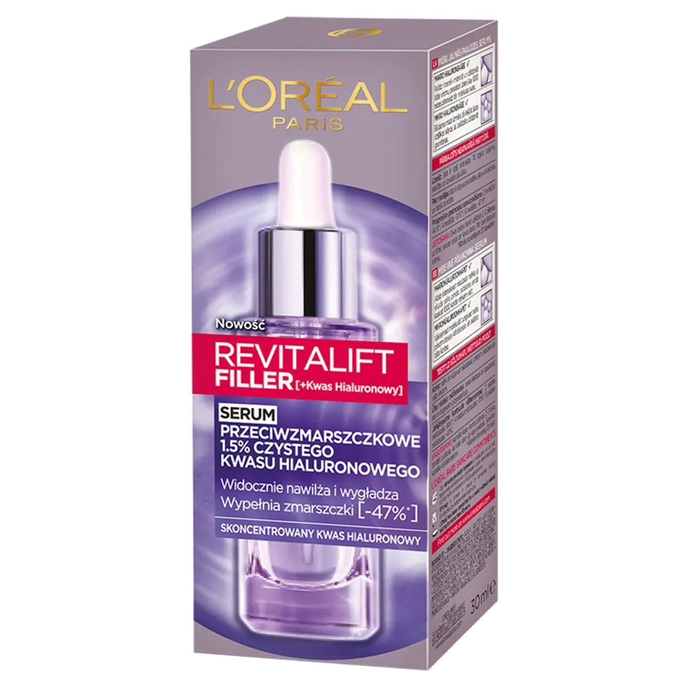 L’Oréal Paris De Revitalift Filler 1,5% HA Serum do twarzy