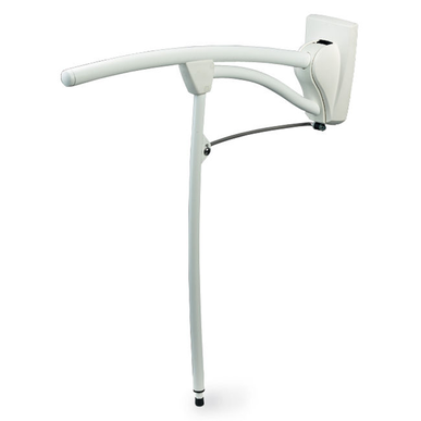 Invacare Barra de Apoio Articulada com Pé Branco      1 un 1 un