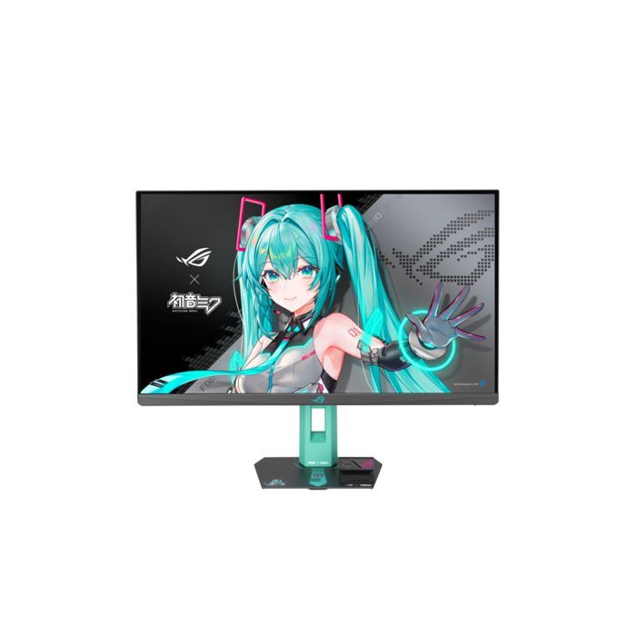 Monitor da gioco - ASUS - ROG Strix XG27ACMEG-G - 27 pollici - 260 Hz - Design Hatsune Miku