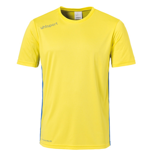 Essential Camiseta Mc Lima Amarillo/azur Uhlsport
