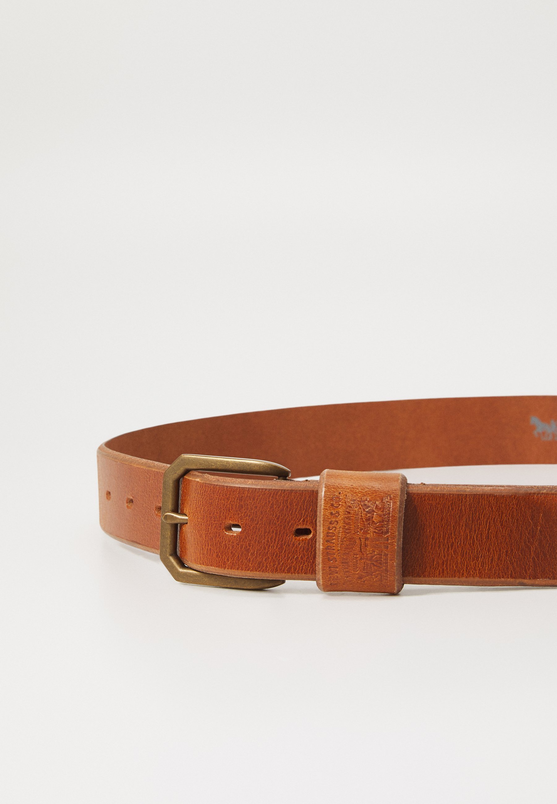 Levi's® Brede Lus Twee Paarden Riem - Riem - tabaksbruin