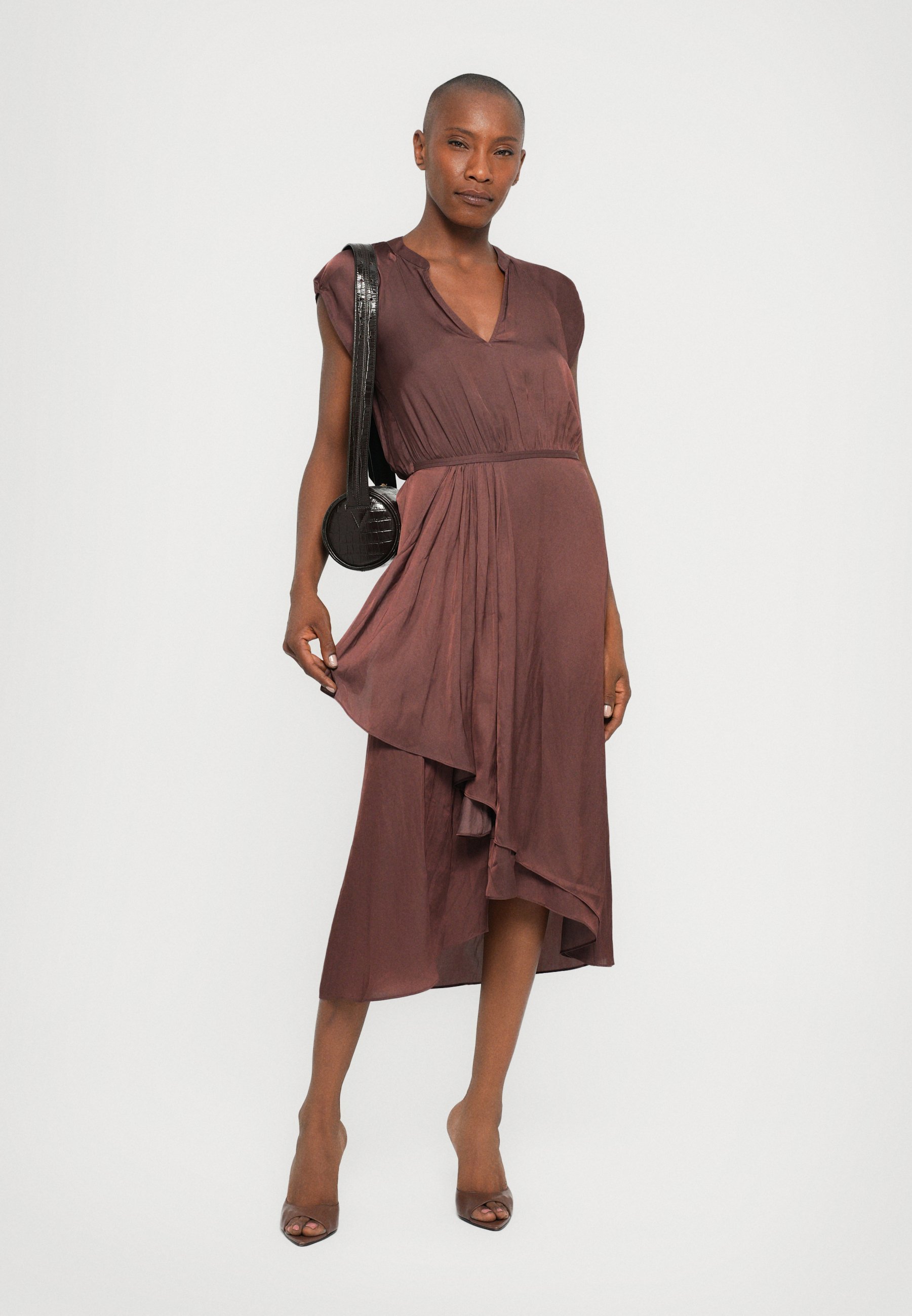 Zadig & Voltaire RANDALL - Cocktailkleid / Partykleid - bordeauxrot