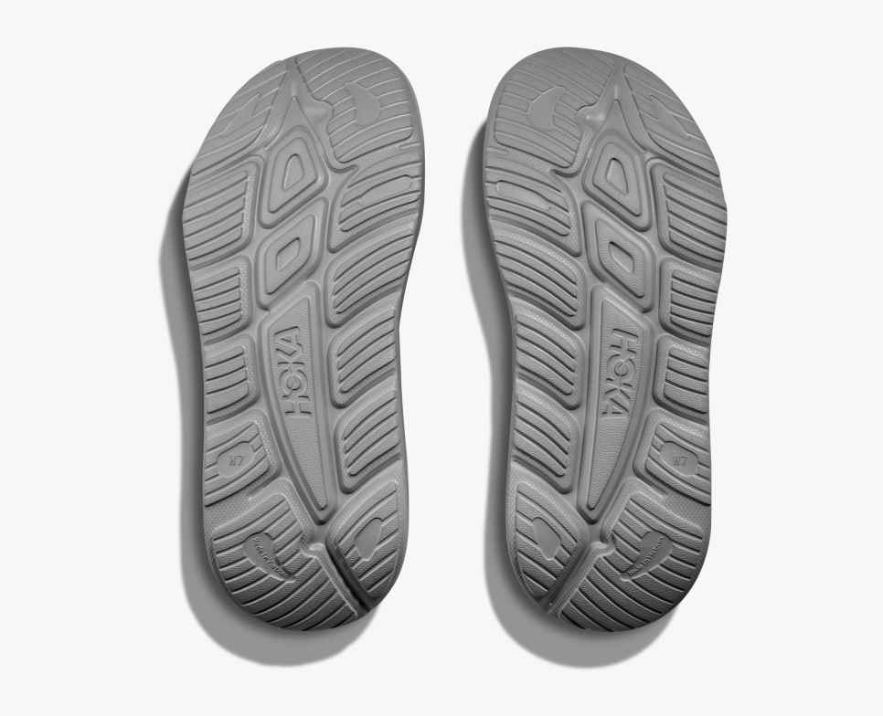 HOKA Ora Recovery Slide 3 Schwarz / Stellar Grey