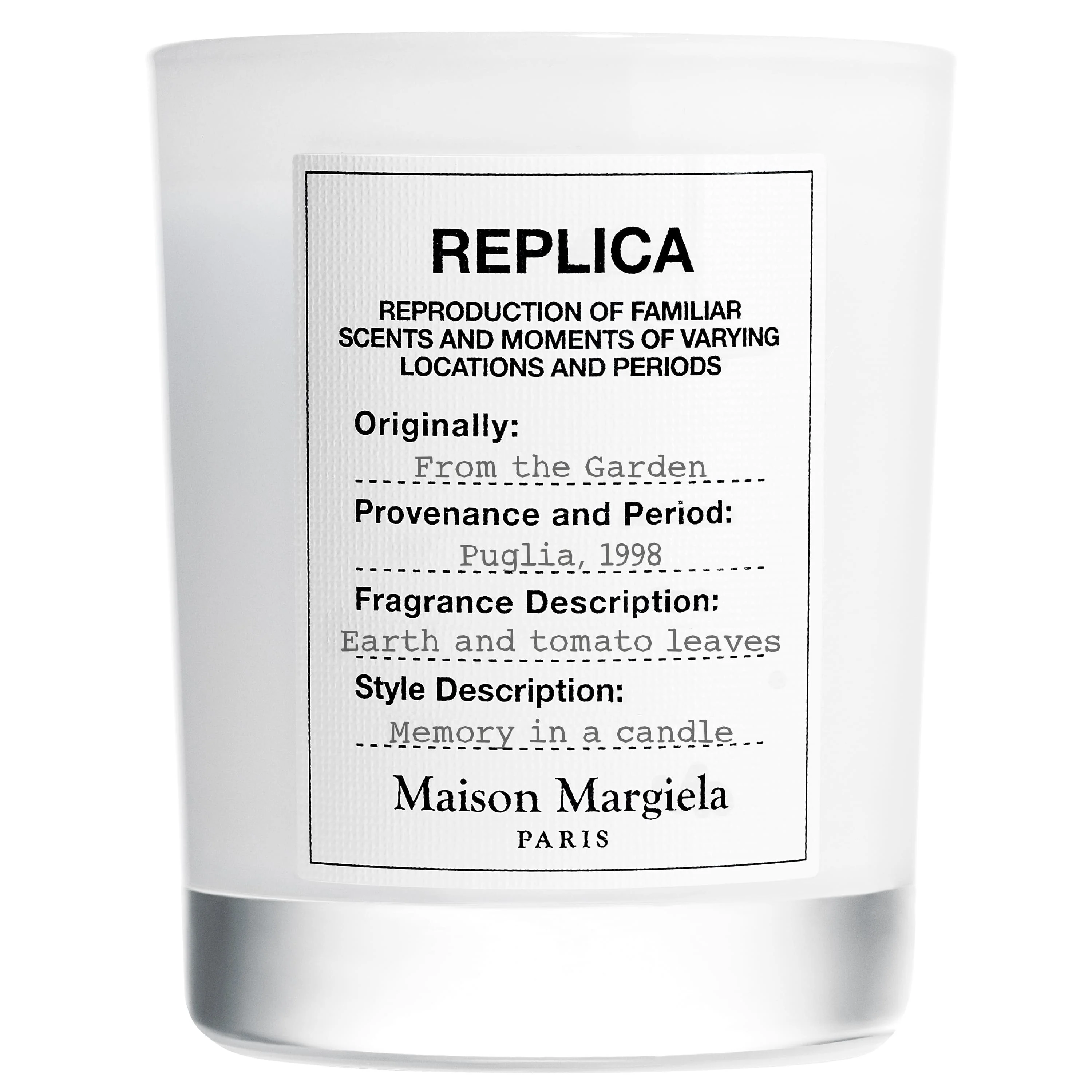 Replica From The Garden Candle - Candela Profumata
