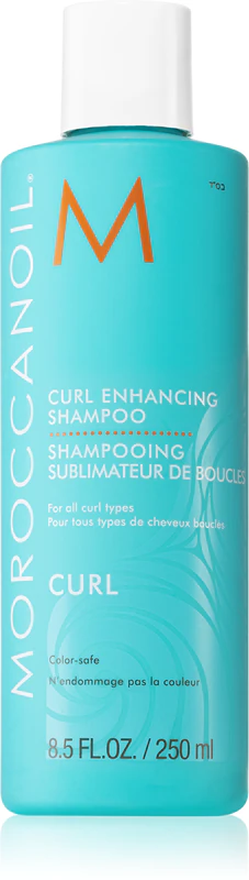 Shampoo Moroccanoil Curl para cabelos cacheados e ondulados