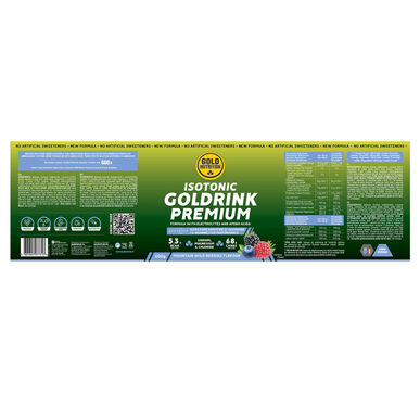 GOLDNUTRITION-lisäravinne isotoninen juoma marja Premium 600 g 600 g