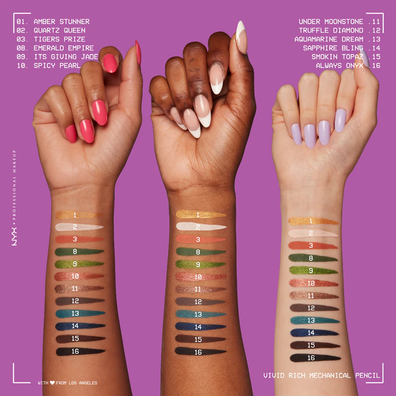 NYX Professional Makeup Vivid Rich Oogpotlood